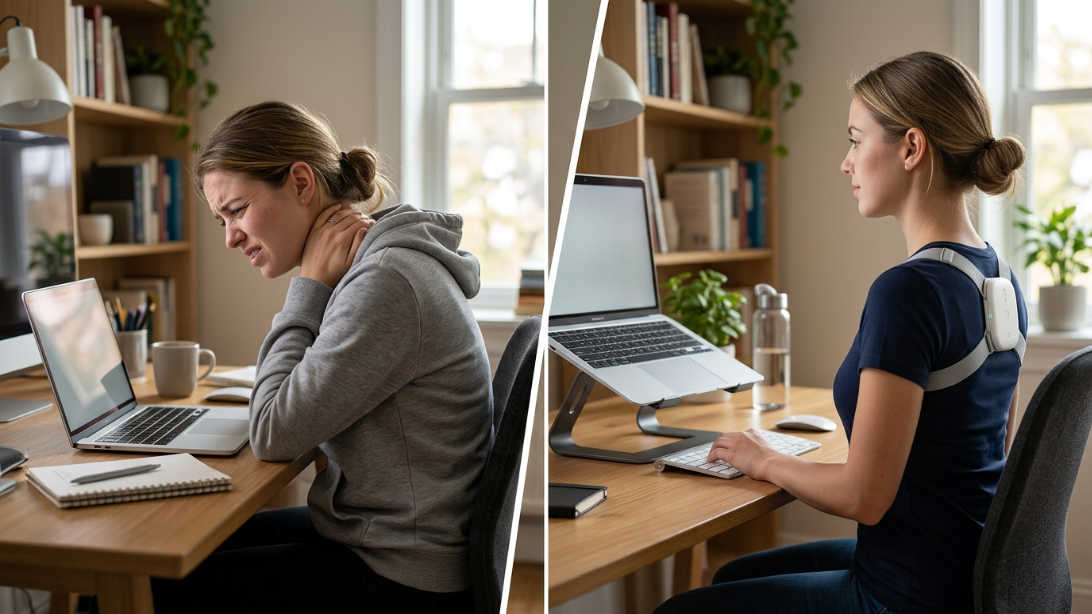 Smart Posture Corrector — Vibration Reminder